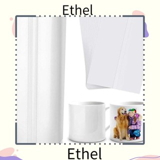 Ethel1 ปลอกหุ้มฟิล์มหด สีขาว PET 6x11 นิ้ว 30 ออนซ์ 100 ชิ้น