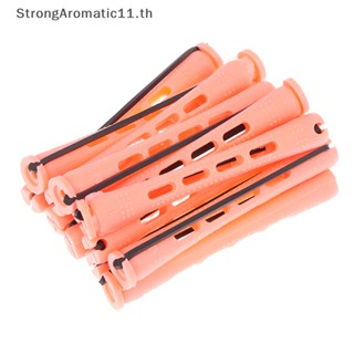 Strongaromatic ชุดก้านดัดผม สีส้ม สําหรับผู้หญิง 12 ชิ้น