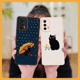 texture Cartoon Phone Case For OPPO Realme GT/Gt neo/Q3 Pro 5G/X7 Max/GT Neo Flash simple heat dissipation Silica gel