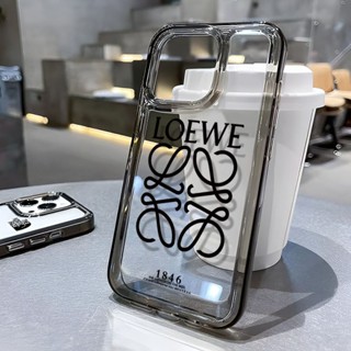 เคสโทรศัพท์มือถือแบบแข็ง ใส กันกระแทก ลาย Loewe Not Yellow สําหรับ iPhone 14 11 13 12 X XS Pro Max xr Mini xr 7 plus 8plus 11promax 12pro 14plus 14promax