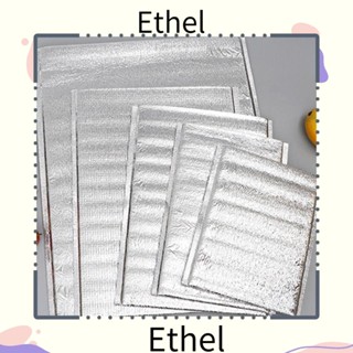 Ethel1 ถุงอาหารกลางวัน เก็บความเย็น เก็บความร้อน อาหาร แบบพับได้ 50 ชิ้น