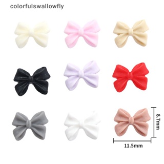 Colorfulswallowfly ขายดี โบว์ พลอยเทียม สําหรับตกแต่งเล็บ COD