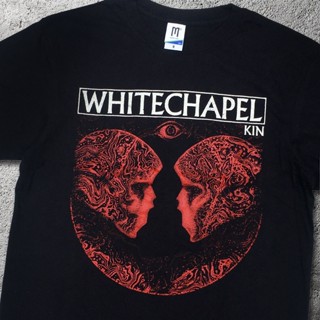 เสื้อยืด Kaos Band WHITECHAPEL - KIN EYE Builtup Premium | เสื้อยืด แขนสั้น โลหะ | Deathcore