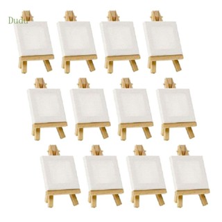 Dudu ขาตั้งกรอบรูป A สําหรับวาดภาพระบายสี บนผ้าใบ DIY 12 ชิ้น