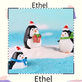 Ethel1 ฟิกเกอร์เพนกวิน บอนไซ คริสต์มาส