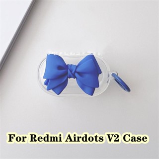 【ส่วนลด】เคสหูฟัง แบบนิ่ม ลายหมี กระต่าย สามมิติ สําหรับ Redmi Airdots V2 Redmi Airdots V2