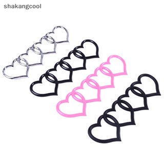 Shakangcool สติกเกอร์โลโก้ Love Heart สําหรับติดตกแต่งท้ายรถยนต์ SGL