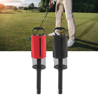 GARDEN LIVE ลูกกอล์ฟ Retriever พลาสติกพร้อมถุงไนลอนความจุขนาดใหญ่ Golf Pick Up Tool สำหรับสนามกอล์ฟกลางแจ้ง