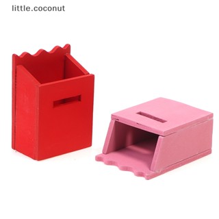 [little.coconut] กล่องไปรษณีย์จิ๋ว 1:12 สไตล์เรโทร สําหรับบ้านตุ๊กตา DIY