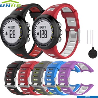 Uniis สายนาฬิกาข้อมือซิลิโคน อุปกรณ์เสริม สําหรับ SUUNTO Quest M1 M2 M4 M5 M Series