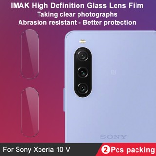 ฟิล์มกระจกนิรภัยกันรอยหน้าจอ เลนส์กล้อง ของแท้ สําหรับ iMak Sony Xperia 10 V Xperia10 5 HD