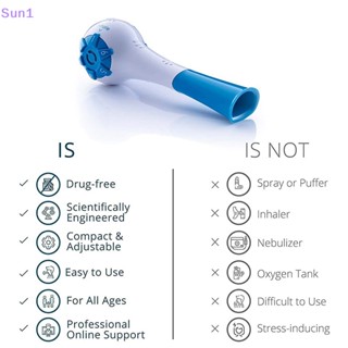 Sun1&gt; อุปกรณ์ฝึกหายใจปอด สําหรับออกกําลังกาย