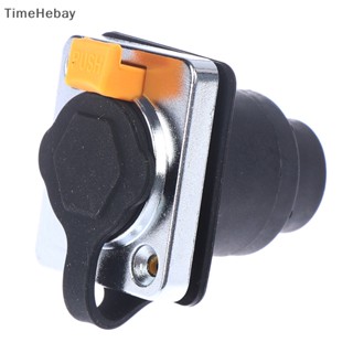 Timehebay RJ45 ซ็อกเก็ตเชื่อมต่ออีเธอร์เน็ต กันน้ํา IP65 EN