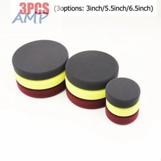 ⚡NEW 8⚡Buffing Pad Sponge Waxing 1set 3pcs Accessory Car Kit Pads Replacement