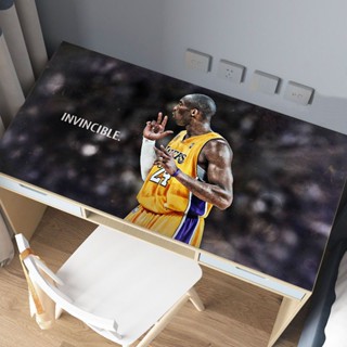 Wmgjiajufz ผ้าปูโต๊ะ pvc กันน้ํา กันลวก ลาย NBA Basketball Lakers Kobe Black Mamba Boys