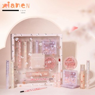 Xianen ลิปสติกเจลลี่ เครื่องสําอางความงาม ชุดกระจก Love Series Lip