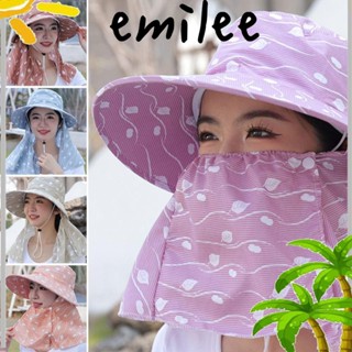 EMILEE หมวกปีกกว้าง ป้องกันแดด สําหรับกลางแจ้ง