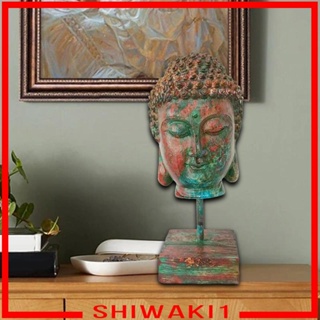 [Shiwaki1] รูปปั้นพระพุทธรูป สําหรับตกแต่งบ้าน ห้องโถง ชั้นวางหนังสือ