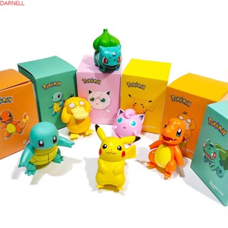 Darnell ฟิกเกอร์ โปเกม่อน Squirtle Kids Charmander Squirtle โมเดลฟิกเกอร์อนิเมะ ตุ๊กตา