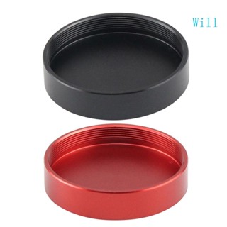 Will M42x 0 ฝาครอบเลนส์ กันฝุ่น 75 มม. สีดํา สีแดง