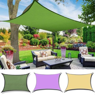 Outdoor Sun Shade Sail Garden Patio Awning Canopy Waterproof UV Rectangle Cover