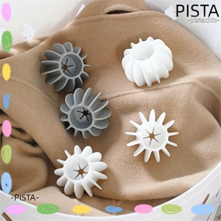 Pista ลูกบอลซักผ้า ใช้ซ้ําได้ สําหรับซักผ้า 2 ชิ้น|น้ํายาปรับผ้านุ่ม อุปกรณ์เสริม สําหรับซักผ้า