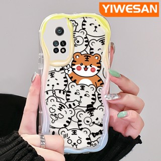 เคสโทรศัพท์มือถือแบบนิ่ม ใส กันกระแทก ลาย Good Luck Tiger Mascot สีครีม สําหรับ Xiaomi 10T Pro Poco F3 Poco F4 Redmi K50 K40 Pro K40s