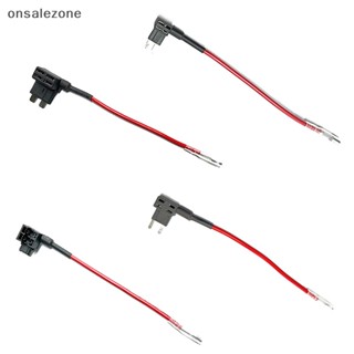 Ozth อะแดปเตอร์ฟิวส์ 12V Add-a-circuit TAP Micro Mini Standard Ford ATM APM Blade Auto Fuse พร้อมฟิวส์ 10A Blade Car Fuse พร้อมที่วาง