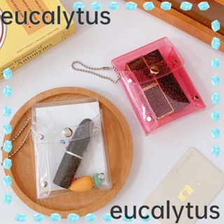 Eucalytus1 กระเป๋าสตางค์ กระเป๋าเก็บกุญแจ ลิปสติก กันน้ํา ของขวัญ