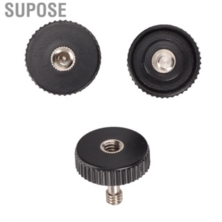 Supose 1/4in Male Female Screw Adapter Thumb Knob  for Flash Bracket