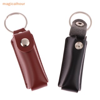 Magicalhour^^ เคสพวงกุญแจหนัง Usb แบบพกพา สําหรับแฟลชไดรฟ์