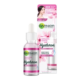 Garnier Sakura White 30x Hyaluron Booster Serum 30ml.