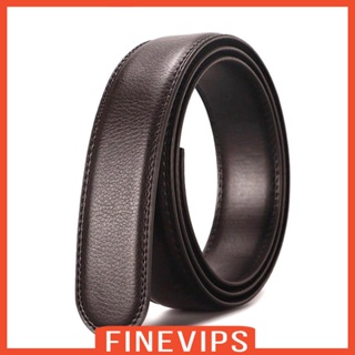 [Finevips] เข็มขัดหนัง PU ไร้หัวเข็มขัด กว้าง 3.5 ซม. แบบเปลี่ยน สําหรับกางเกง งานฝีมือ