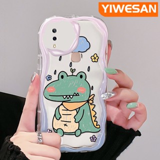 เคสโทรศัพท์มือถือ ซิลิโคนนุ่ม ใส กันกระแทก ลายการ์ตูนจระเข้น้อย สําหรับ VIVO Y85 V9 V9 Youth V9 Pro Y85A Z1i Z3x