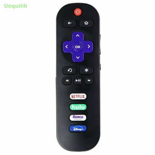 Uequilib รีโมตคอนโทรล RC280 สําหรับ TCL Roku TV Netflix HULU Vudu Key 32S3800 ใหม่