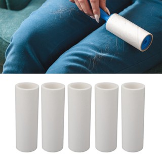 YOklahoma 5 ชิ้น Lint Roller Refills Static ฟรีพิเศษ Sticky สำหรับเสื้อผ้าสัตว์เลี้ยง Dog Cat Hair