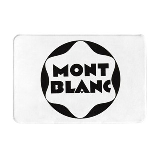 Mont Blanc (2) พรมเช็ดเท้า ผ้าสักหลาด กันลื่น ดูดซับน้ํา แห้งเร็ว สําหรับห้องน้ํา 16x24 นิ้ว พร้อมส่ง