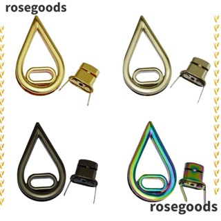 Rosegoods1 ตัวล็อกกระเป๋าถือ แบบโลหะ คุณภาพสูง DIY