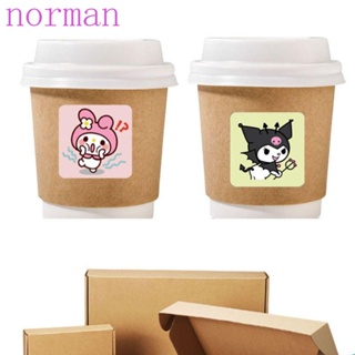 Norman สติกเกอร์กระดาษ ลายการ์ตูน Guka Cinnamoroll น่ารัก แฮนด์เมด DIY สําหรับติดตกแต่ง 200 ชิ้น