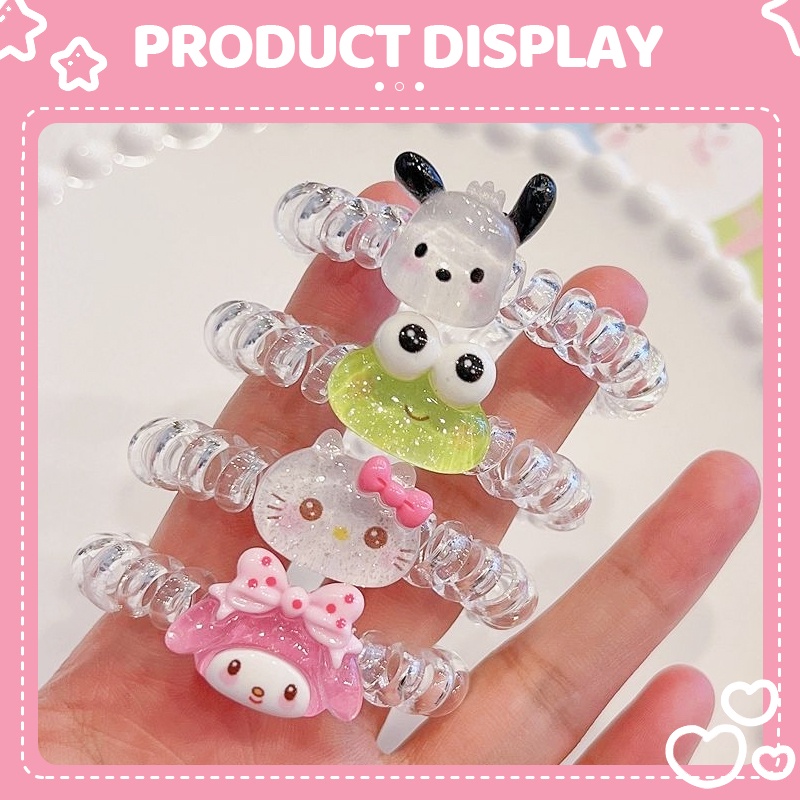 พร้อมส่ง-ยางรัดผม ยางมัดผมโดนัท,น่ารัก,เครื่องประดับผมแฟชั่น สําหรับเด็กผู้หญิงCODเก็บเงินปลายทาง