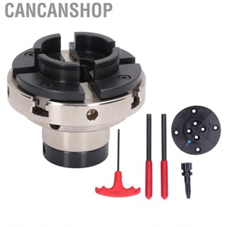 Cancanshop Lathe Chuck 4in CUG3418CC 4 Jaw 1INx8TPI Alloy Steel Clamping Accessory Set Kit