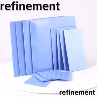 Refinement แผ่นซิลิโคนระบายความร้อน 4 แบบ สีฟ้า 5 ชิ้น