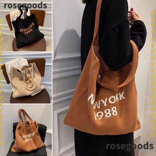 Rosegoods1 กระเป๋าถือ กระเป๋าช้อปปิ้ง จุของได้เยอะ สําหรับผู้หญิง