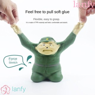 Lanfy ของเล่นบีบมือ รูปคน บรรเทาความเครียด ของขวัญวันเกิด สําหรับเด็กผู้ชาย