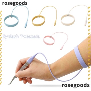 Rosegoods1 แหนบซิลิโคน สําหรับต่อขนตา สร้อยข้อมือ