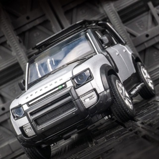 โมเดลรถยนต์ 1: 32 Land Rover Guard 110 โลหะผสม ของเล่นสําหรับเด็ก