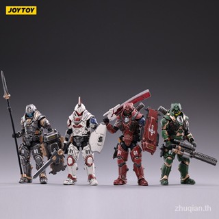 Quick-release JOYTOY dark source Battle Star Series 1/18 Interstellar Federation first Legion black sickle Gray frost Youyan red blade set