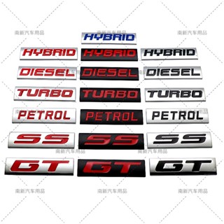 สติกเกอร์โลโก้รถยนต์ ไฮบริด TURBO PETROL SS GT Toyota Toyota Toyota Benz BMW Mitsubishi Hyundai Ford และรุ่นอื่น ๆ