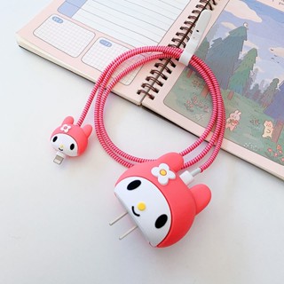 เคสป้องกันสายชาร์จ ป้องกันการแตกหัก ลาย Melody สําหรับ Apple 12 11pro 20w