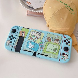 เคสโทรศัพท์มือถือ แบบนิ่ม ลายการ์ตูนชินจัง กันกระแทก สําหรับ Nintendo Switch V2 V1